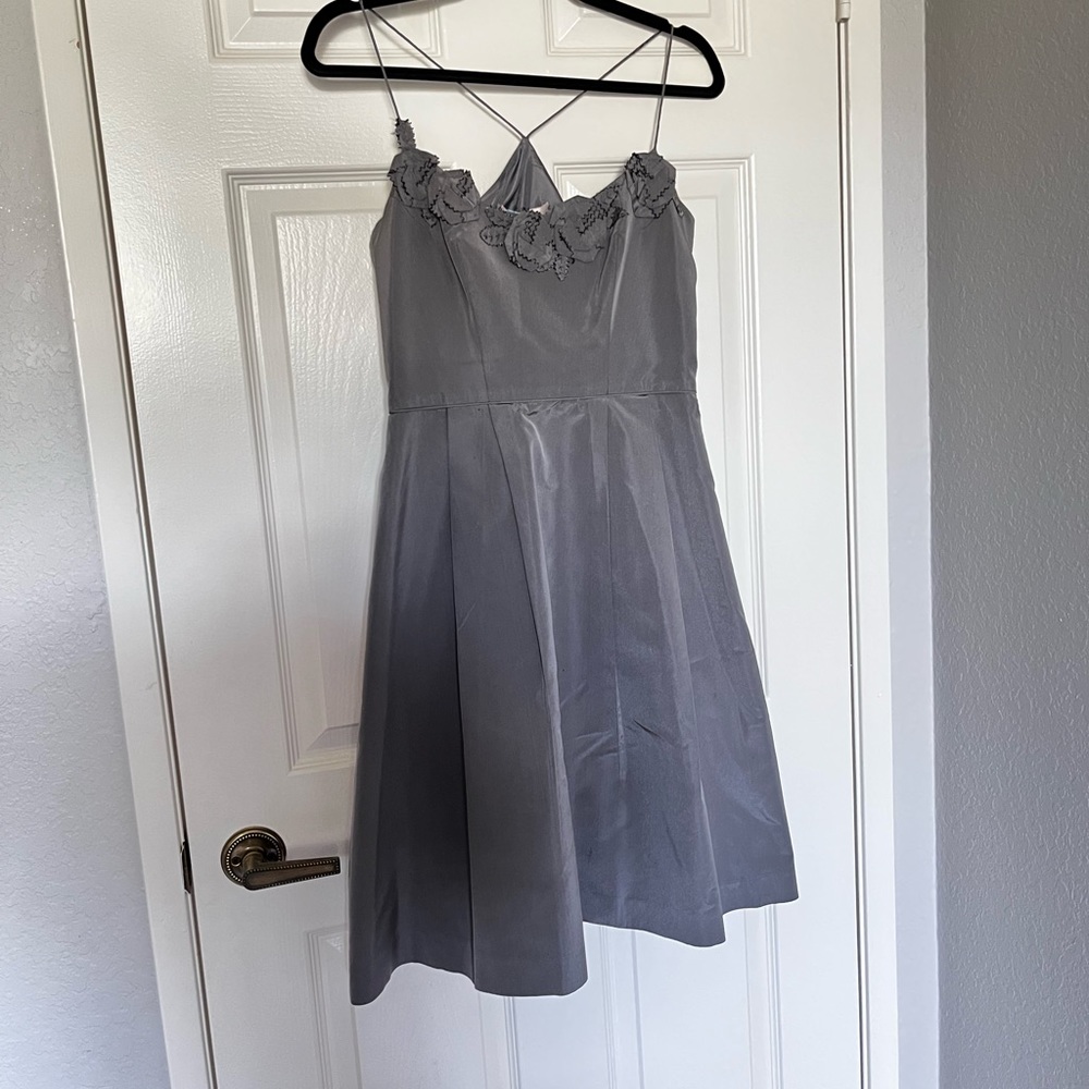 Rebecca Taylor - Silver halter dress